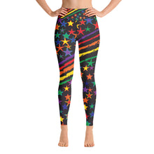 Load image into Gallery viewer, Love All Colors on Black Women&#39;s Yoga Leggings