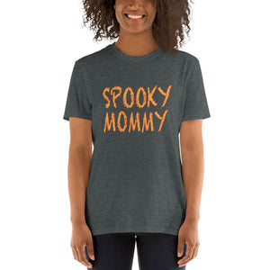 Z10Hallo Spooky Mommy Family Halloween Adult Short-Sleeve Unisex Cotton T-Shirt