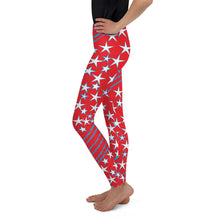 Load image into Gallery viewer, Stars &amp; Stripes Kid&#39;s/Youth Leggings