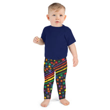 Load image into Gallery viewer, Love All Colors on Black Kid&#39;s Leggings